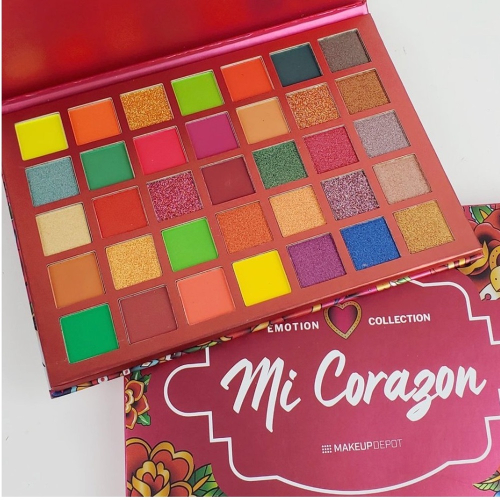 Makeup Depot 35 Color MI CORAZON Matte Shimmer Bright Color Eyeshadow Palette
